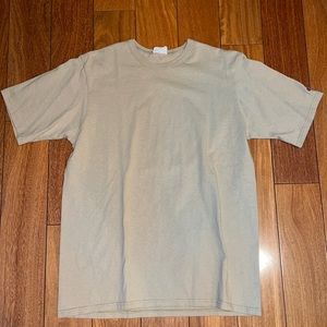Plain tan XL champion heavyweight tshirt